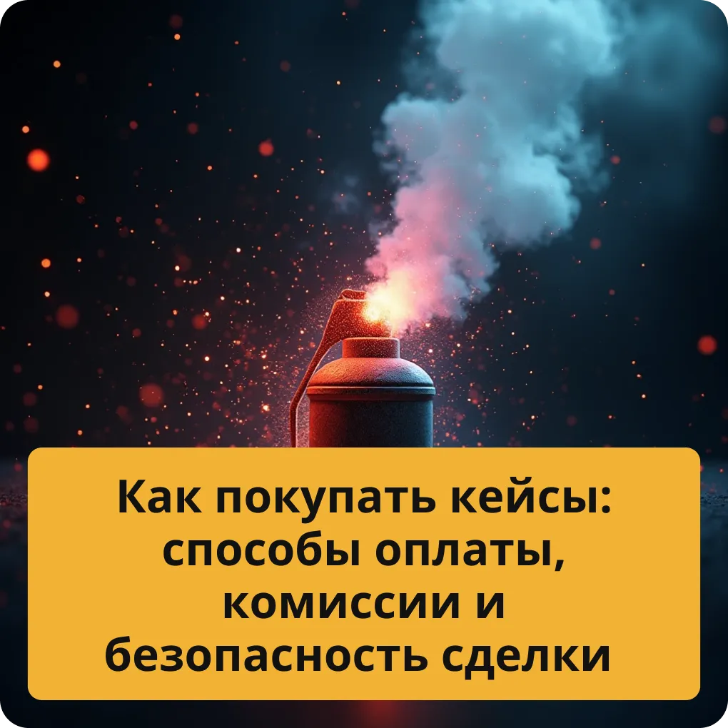 Инструкция по покупке кейсов: все о способах оплаты, комиссиях и безопасности сделок Как покупать кейсы: способы оплаты, комиссии и безопасность сделки